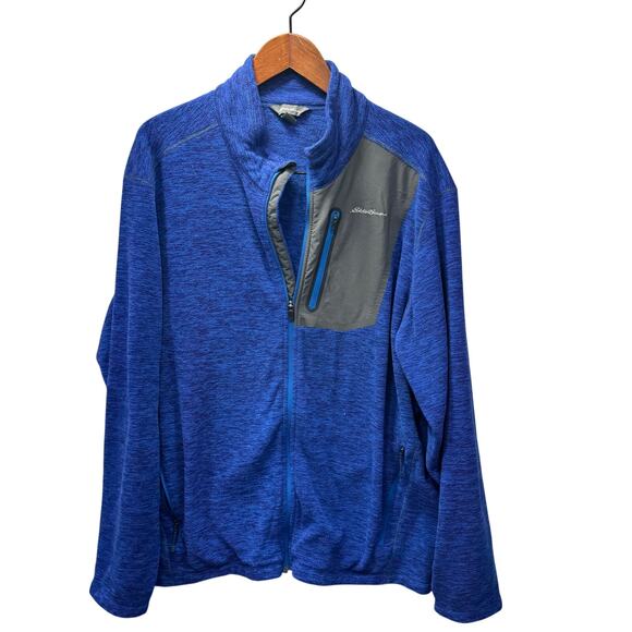 Eddie Bauer First Ascent Men’s Fleece Jacket Sweatshirt sz XXL 2XL #H982-A - Picture 6 of 9